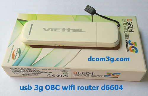 USB 3G Viettel WiFi Router D6604 21,6Mbps phát wifi
