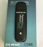 USB 3G ZTE MF665C 21,6Mbps